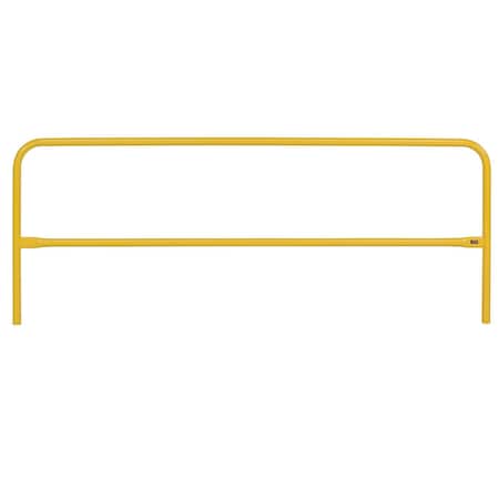 Global Industrial 96L Pedestrian Barrier, Steel, Yellow 940373